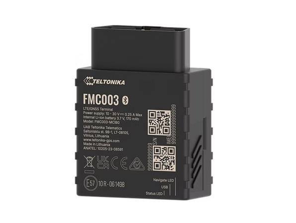 TELTONIKA TELEMATICS FMC003 – sledovací zařízení 4G LTE Cat 1 s funkcí čtení OEM dat z OBD