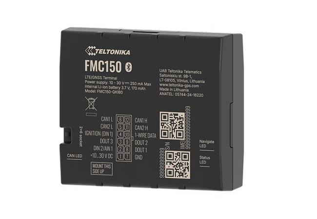 TELTONIKA TELEMATICS FMC150 – pokročilý GPS lokátor s podporou 4G LTE Cat 1 a integrovaným procesorem dat CAN