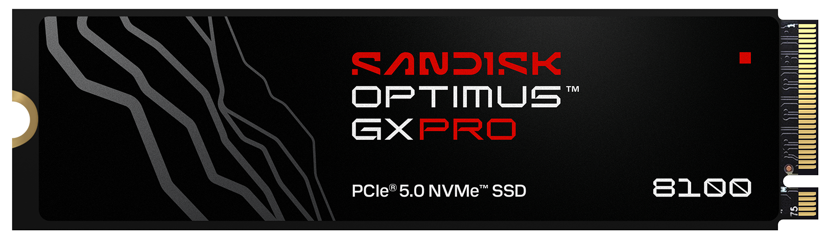 SANDISK OPTIMUS GX PRO 8100 NVMe 8TB PCIe, Gen5, (R:14900, W:13200MB/s)
