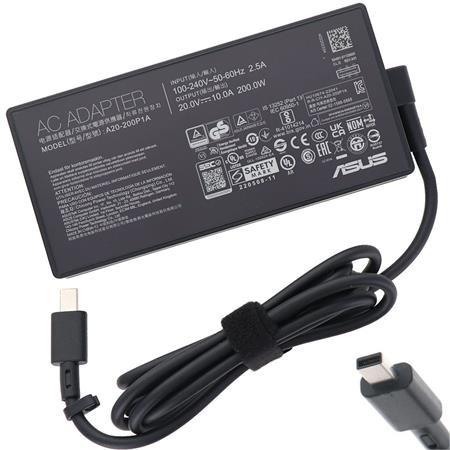 ASUS ADAPTER 200W 20V 3P(RECTANGLE) orig. ASUS - BEZ přívodní šňůry (3pinu)