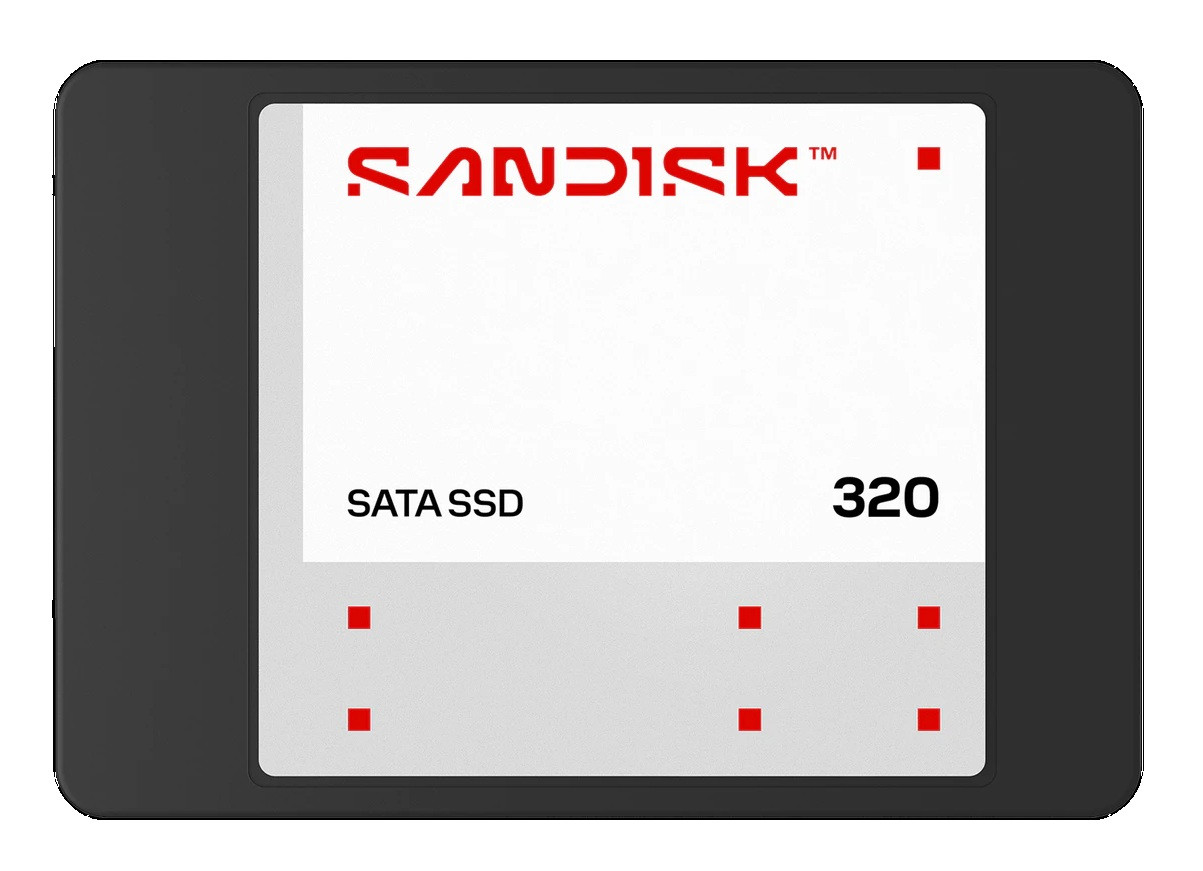 SANDISK 320 SATA III, 250 GB, SSD disk 2,5", 3D NAND, 545MB/s