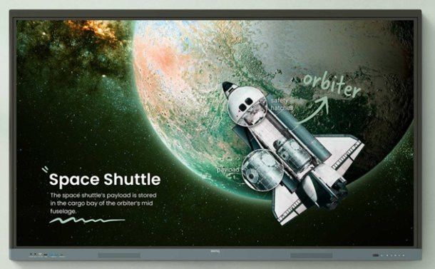 BenQ LCD RE7505 75" IPS Touch/8GB/128GB/Android 16 interaktivní, dotykový