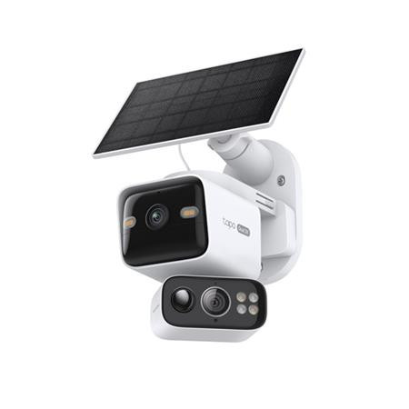 TP-Link Tapo C675D KIT - Sada 4K solárně napájené bezpečnostní Wi-Fi kamery se dvěma objektivy a funkcí Pan/Tilt