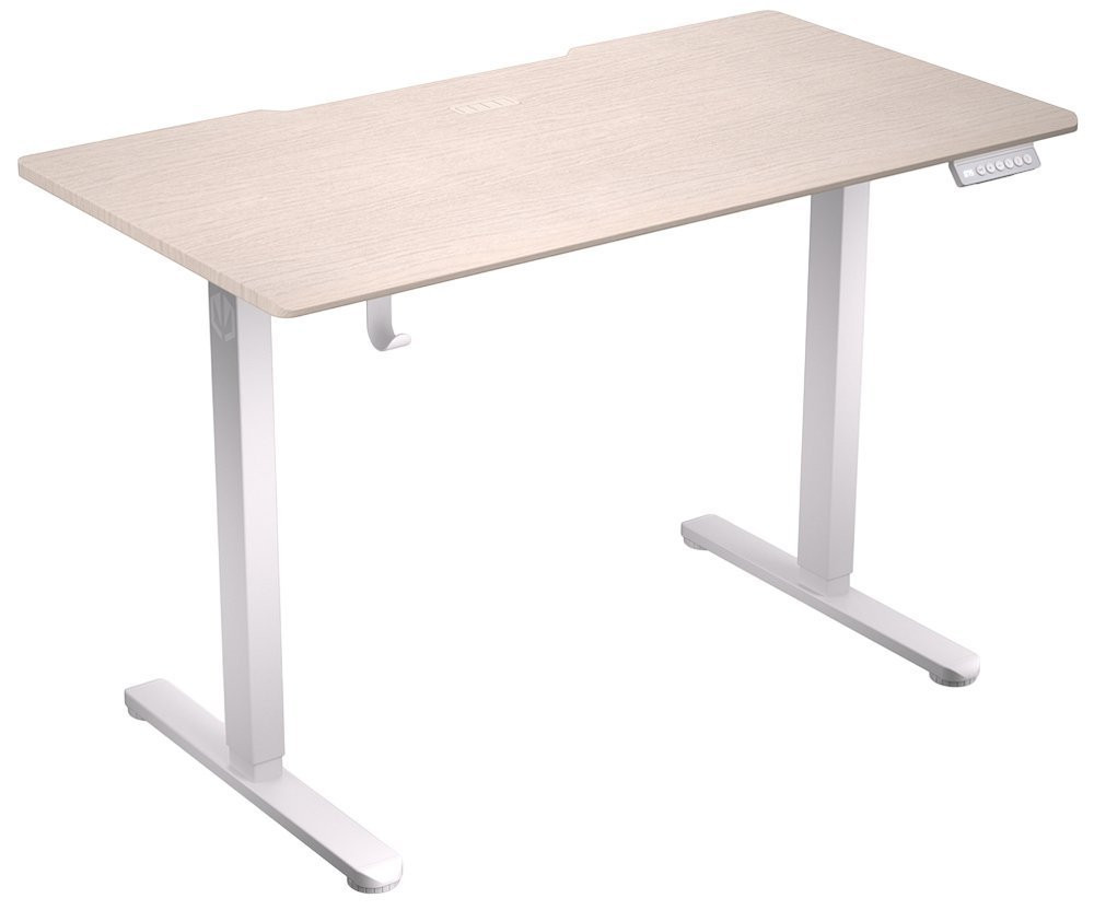 Endorfy Atlas S Electric Light Wood,Herní stůl, motorizovaný, výškově stavitelný, cable management, 114×60cm, nosnost 50kg