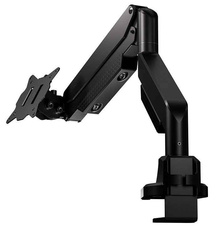 Endorfy Atlas GS Pro Single,Držák, VESA, stolní, pro monitor, úhlopříčka až 42", nosnost 16kg, plynová pružina, černá