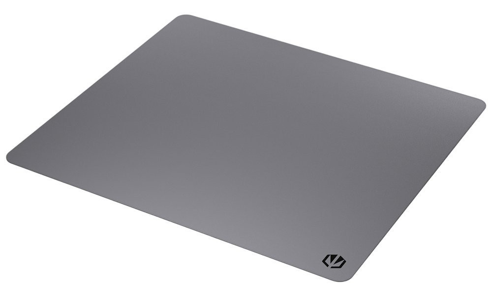 Endorfy Pure Alt Gray L,Podložka pod myš, herní, 450×400×3mm, voděodolná, obšitá, šedá