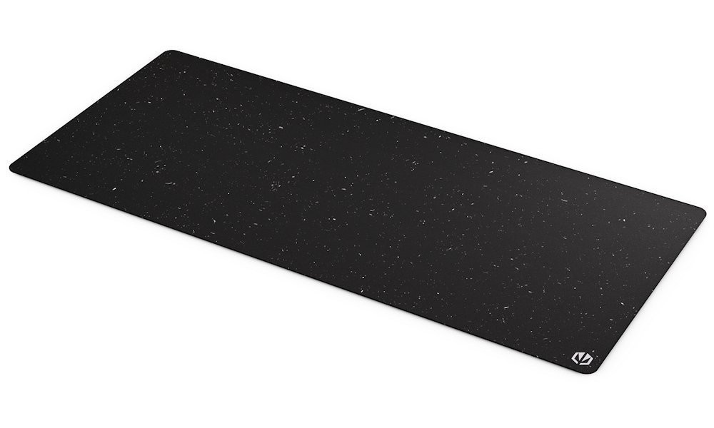 Endorfy Stoneflow Black XL, Podložka pod myš, herní, 900×400×3mm, voděodolná, obšitá, černá