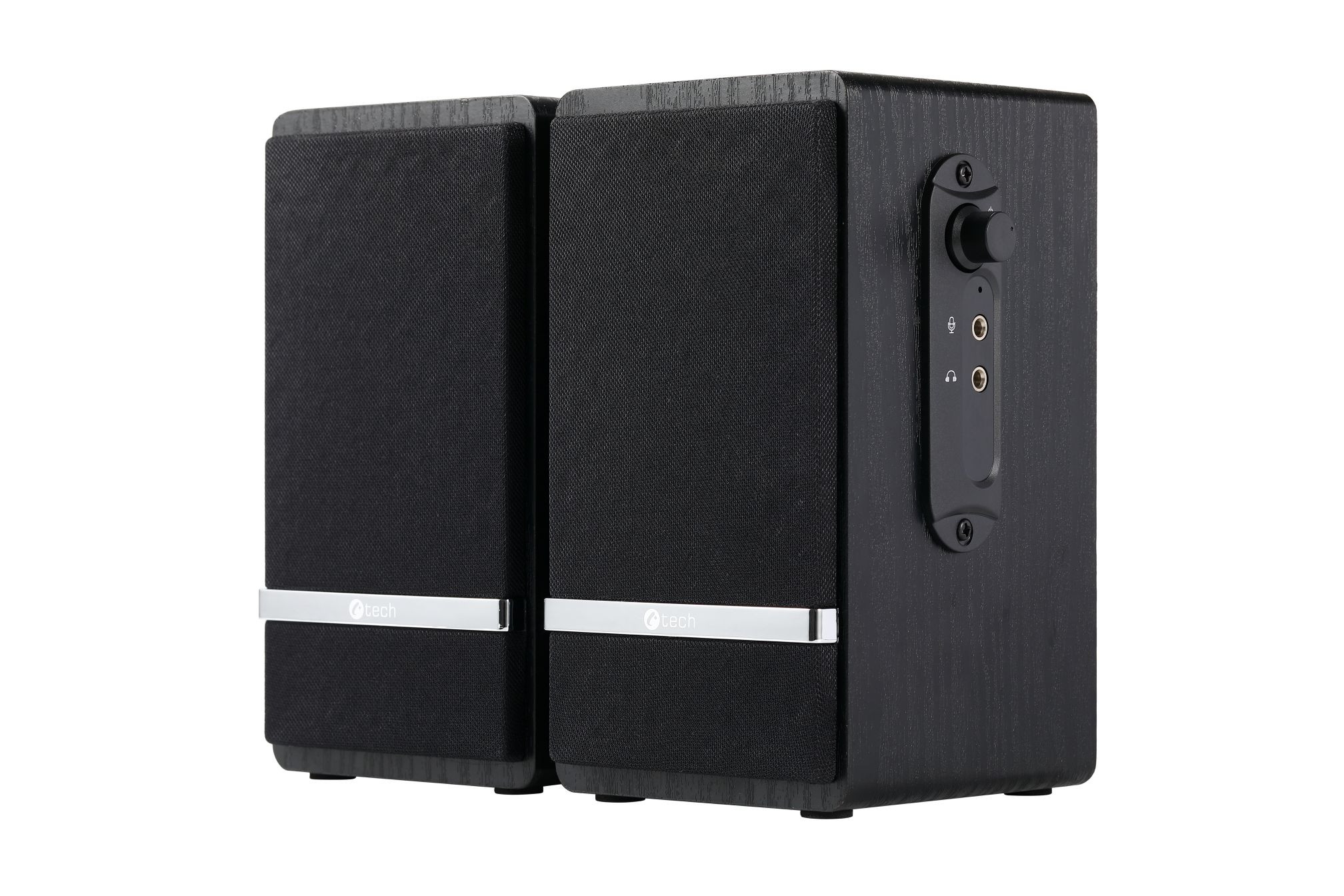 C-TECH reproduktory SPK-20, 2.0, USB/USB napájení, černé