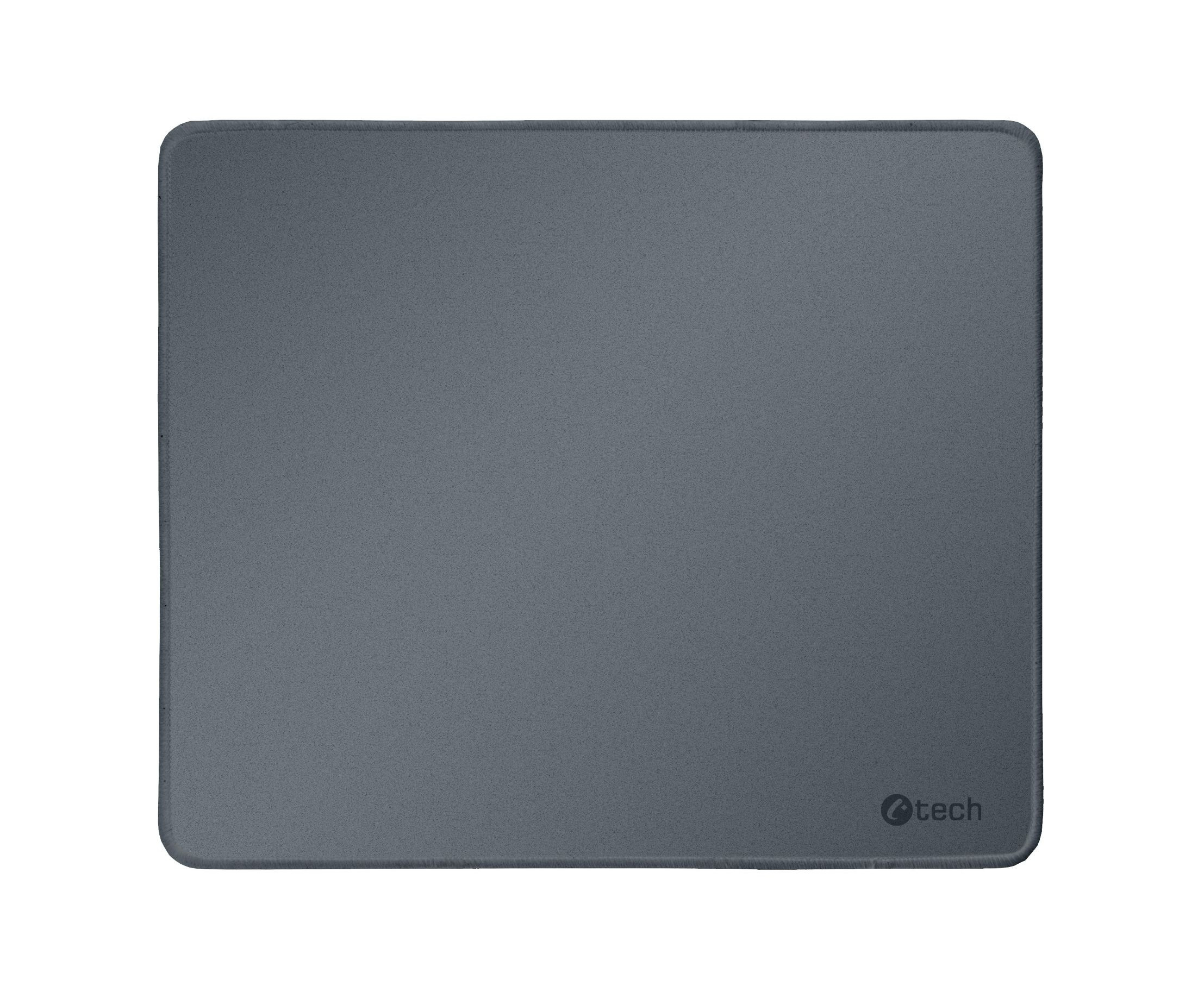 C-TECH podložka pod myš MP-01, šedá, 320x270x4mm, obšité okraje