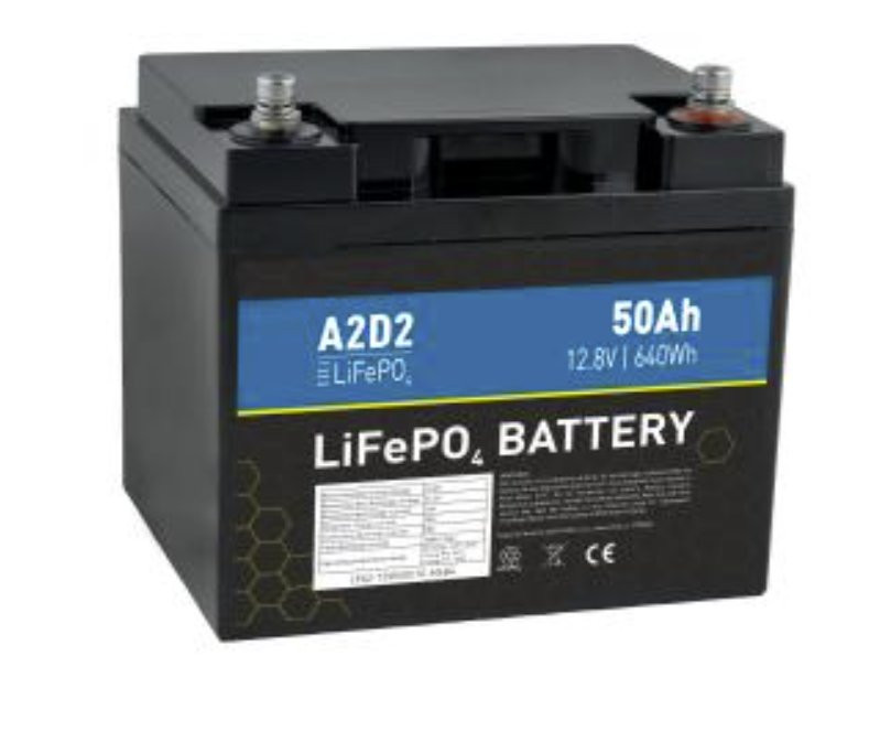 Avacom A2D2 baterie LiFePO4 12,8V 50Ah M6 (Qinkual cells)