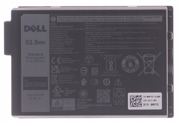 Dell Baterie 3-cell 53,5W/HR LI-ION pro Latitude Rugged