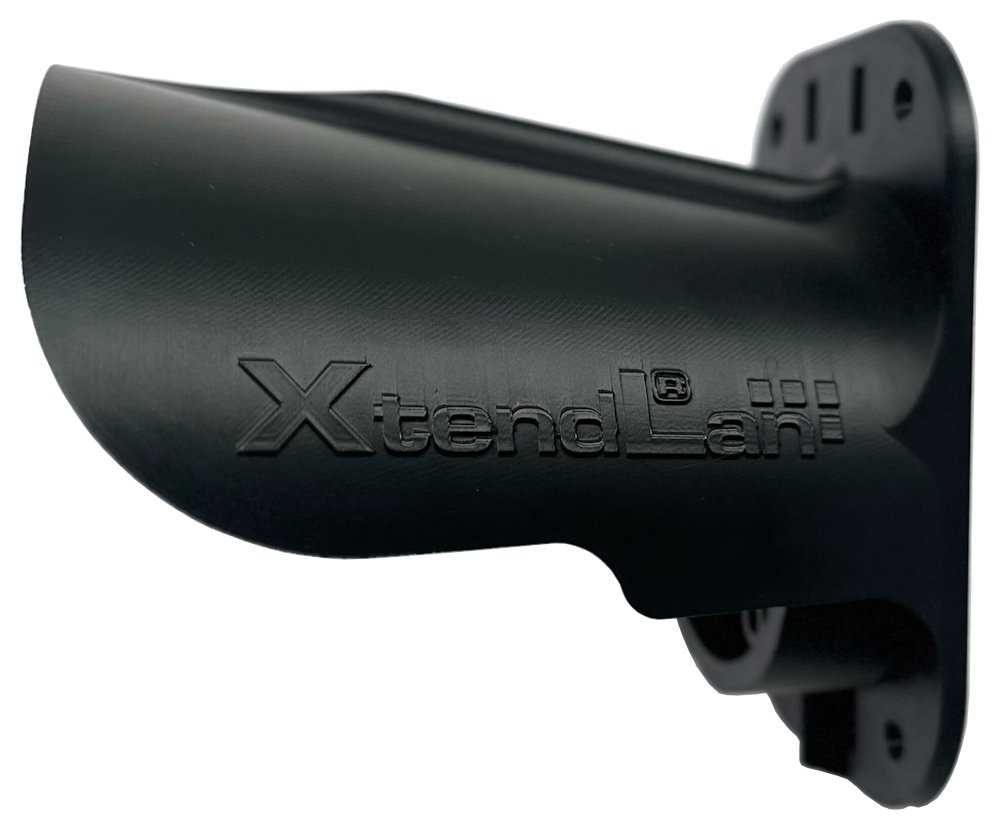 XtendLan Držák s krytem pro kameru UniFi G5 Turret Ultra a UniFi G6 Turret, plast odolný UV záření, venk. použití, černý
