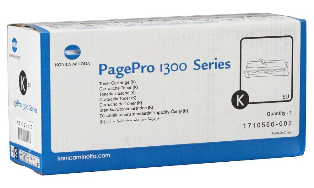 Konica Minolta Toner černý pro PP 1300w/1350w/1350E/1380MF/1390MF (3000 stran)
