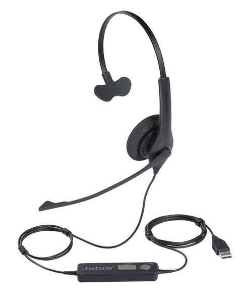 Jabra BIZ 1500/Mono/USB/Drát/Černá