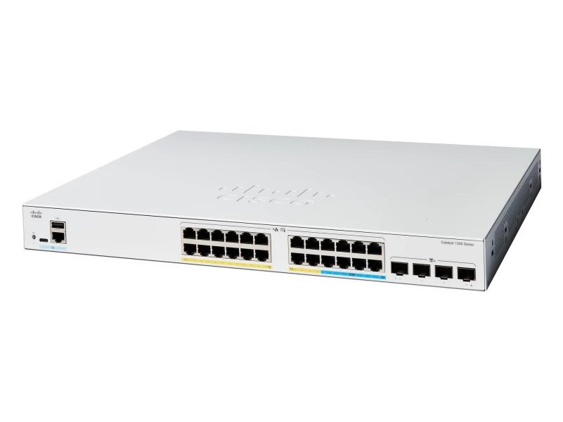 Cisco Catalyst 1300 8-port 2,5GE, 16-port GE, PoE, 4x10G SFP+