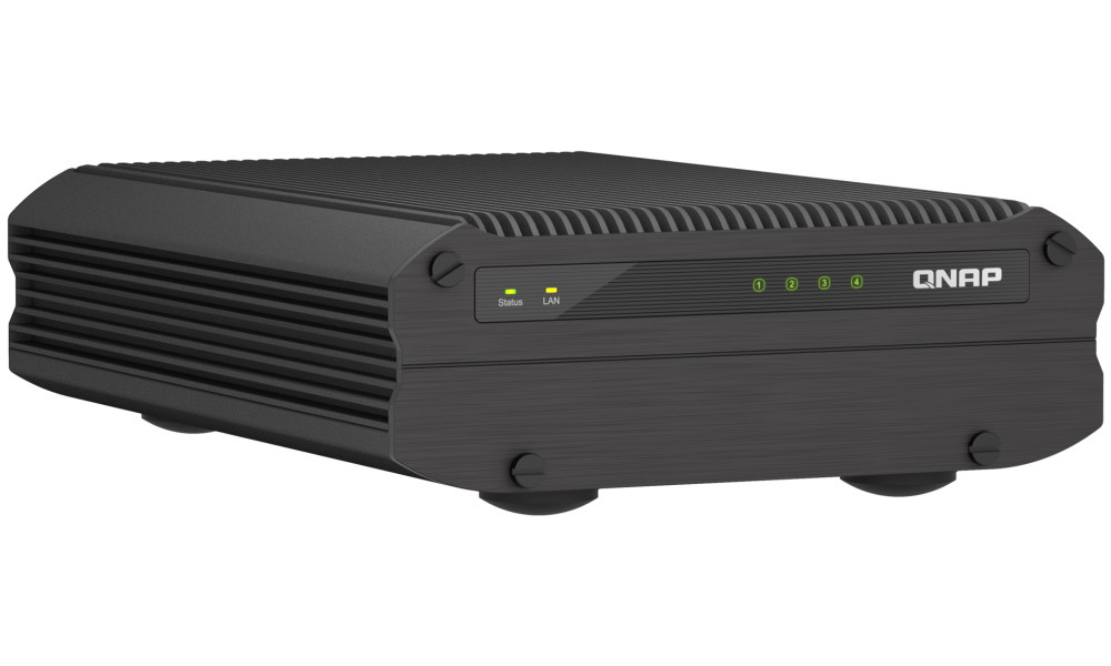 QNAP TS-i410X-8G průmyslový NAS   4x 2,5" SATA, 3,0GHz, 8GB RAM,  2x10GbE, 4xUSB 3.2, 1x HDMI