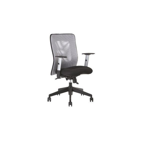 Kancelářská židle Mauritia, SY - synchro, černá/še