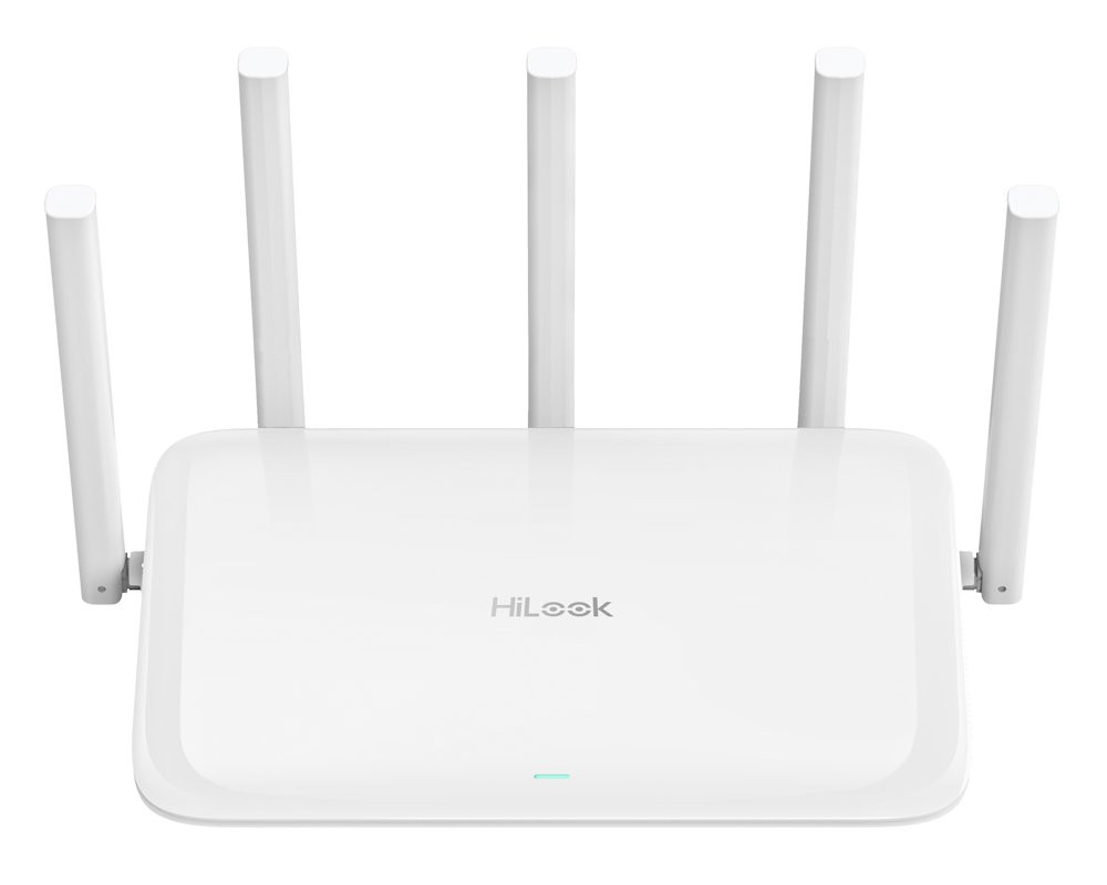 HiLook Powered by HIKVISION/ Wi-Fi 6 router WR-AX30(O-STD)/EU/ IEEE 802.11a/n/ac/ax/ 3000Mbps/ 3x LAN/ 1x WAN/ bílý