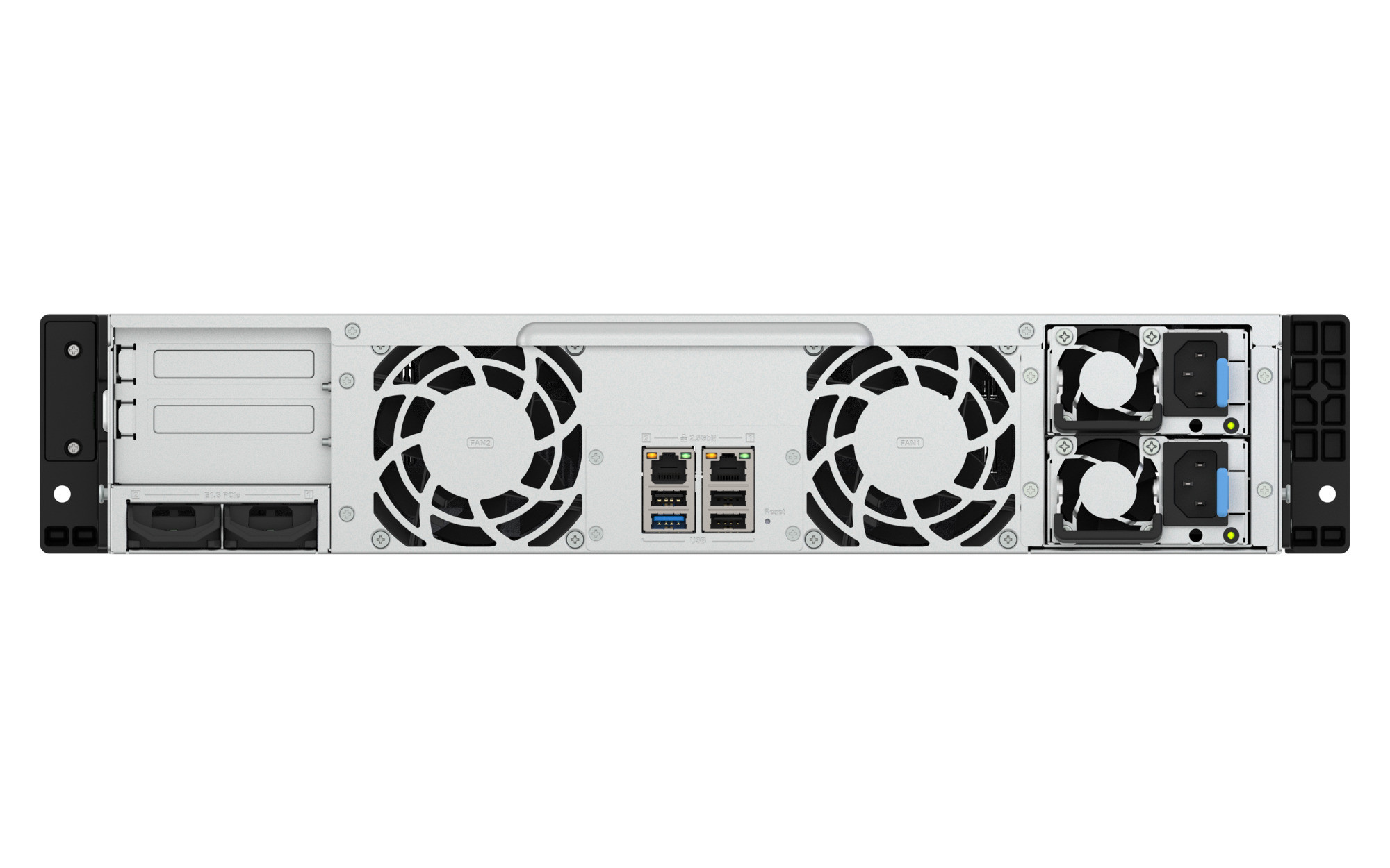QNAP TS-h1465U-RP-8G (Intel 4core, ZFS, 8GB DDR5 RAM, 12x SATA + 2x E1.S, 1x PCIe, 2x 2,5GbE)