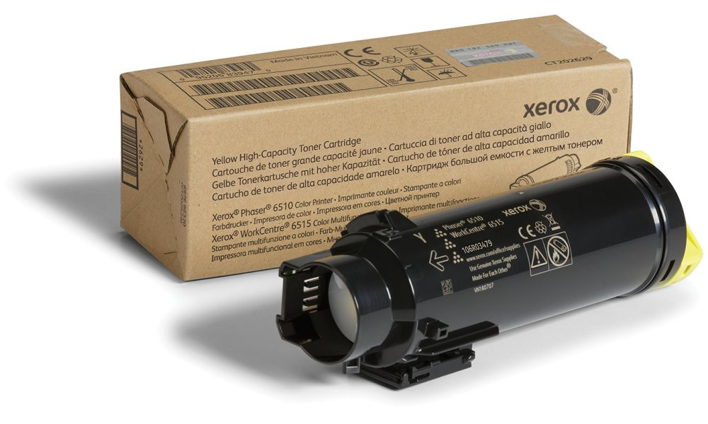 Xerox original toner 106R03487 (žlutý, 2 400str.) pro Phaser 6510 a WorkCentre 6515