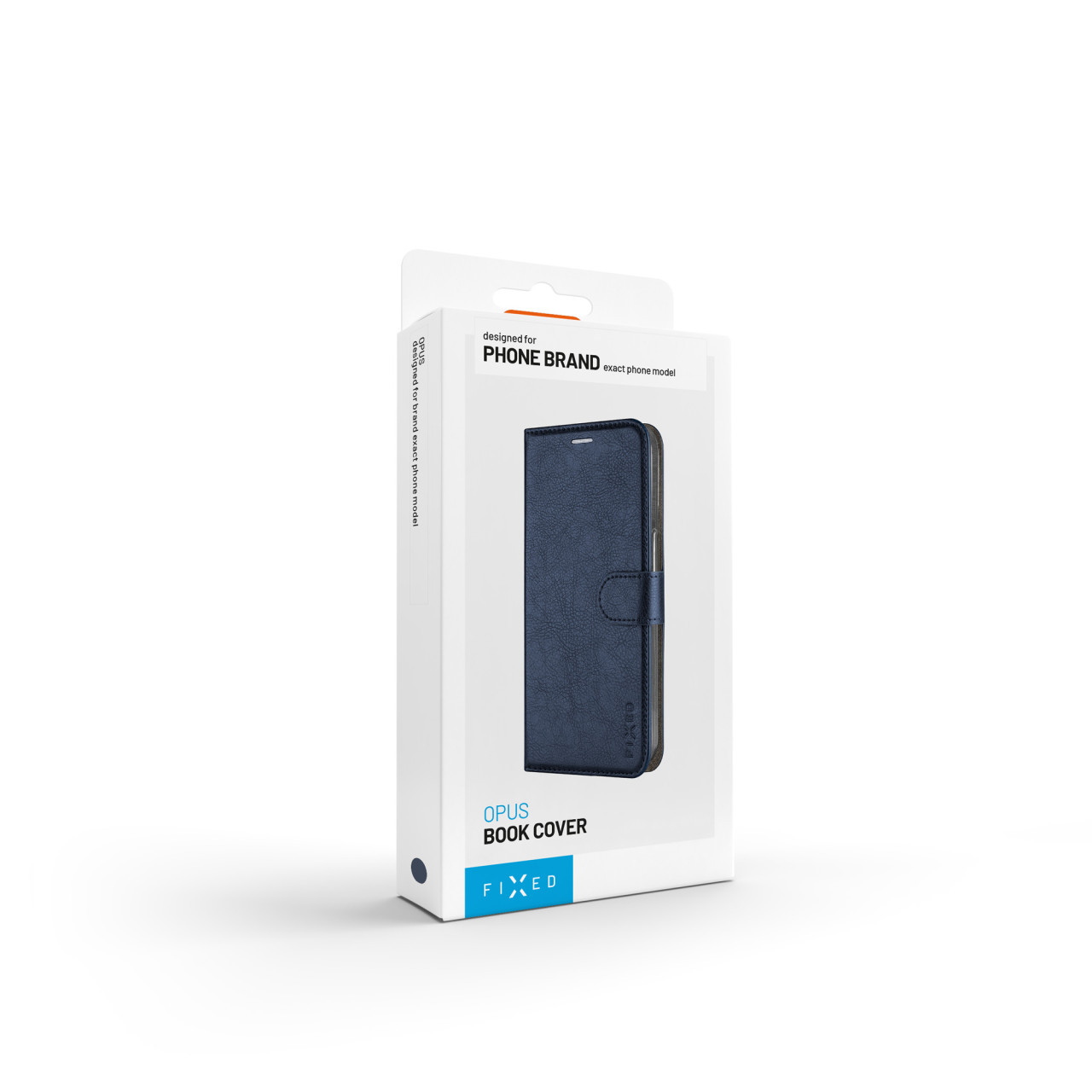 Pouzdro typu kniha FIXED Opus pro Samsung Galaxy A18/A17, modré