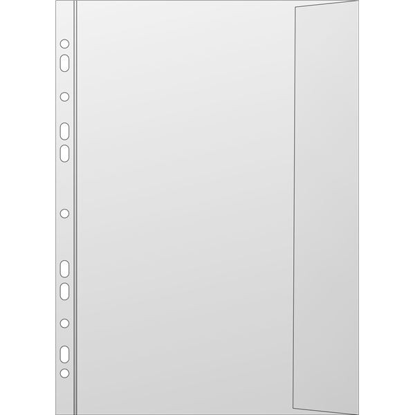 Euroobaly na katalogy s chlopní-A4,mat,120mic,10ks