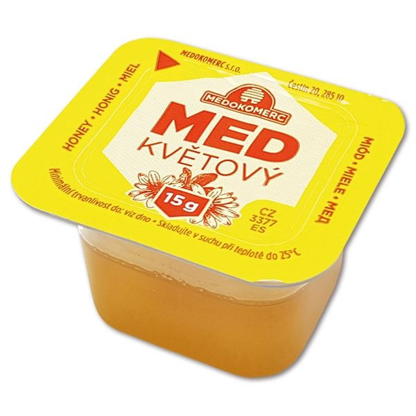 Med Medokom - porcovaný vaničky, květový, 48x 15 g