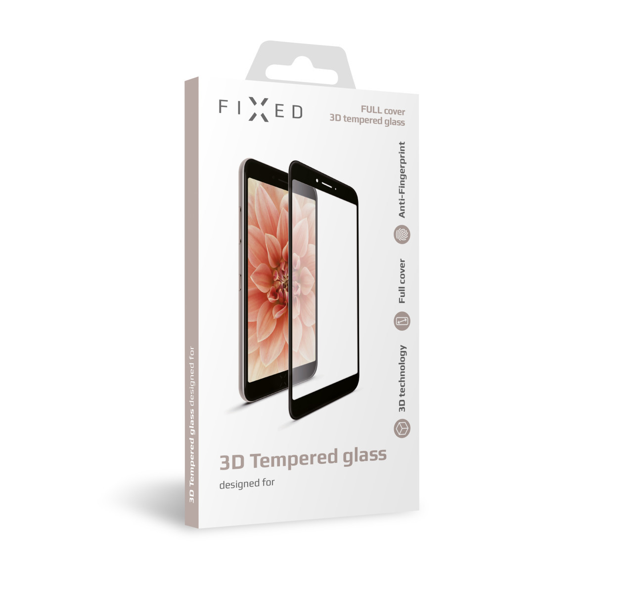 Ochranné tvrzené sklo FIXED 3D Full-Cover pro Apple iPhone X/XS/11 Pro, s lepením přes celý displej, dustproof, černé