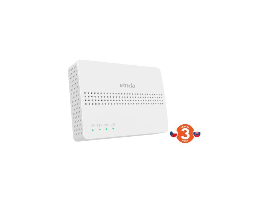 Tenda HG1 - terminál XPON ONT, 1x XPON (SC/APC port), Class B+, 1x GLAN, IPv6, OMCI, FTTH