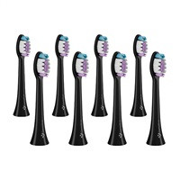 TrueLife SonicBrush Clean-series heads Sensitive black 8 pack