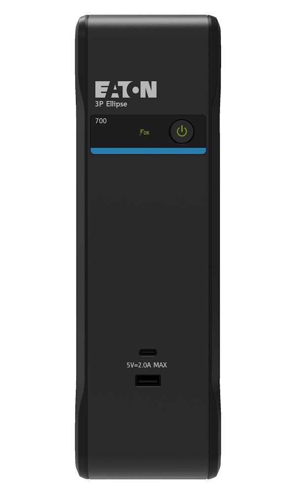 EATON UPS 3P Ellipse 3P700UD, USB, DIN, 700VA, 420W, 1/1 fáze, tower