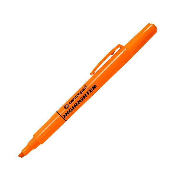 Zvýrazňovač Centropen 8722, oranžový