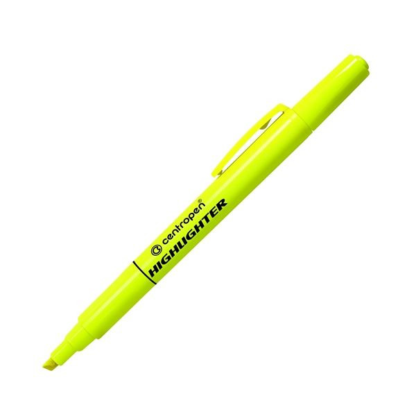 Zvýrazňovač Centropen 8722, žlutý