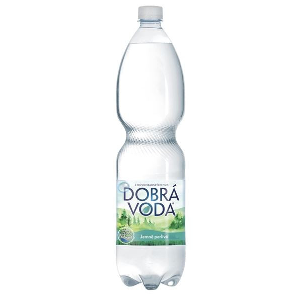 Minerální voda Dobrá voda jemně per., 6x 1,5 l