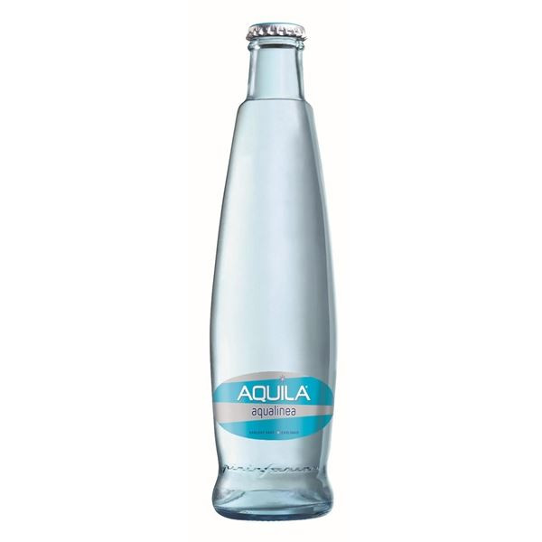 Voda Aquila neperlivá, sklo, 24x 0,33 l