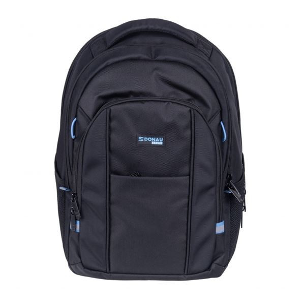 Batoh DONAU TRAVEL Paris, 15,6", 30 l, černá