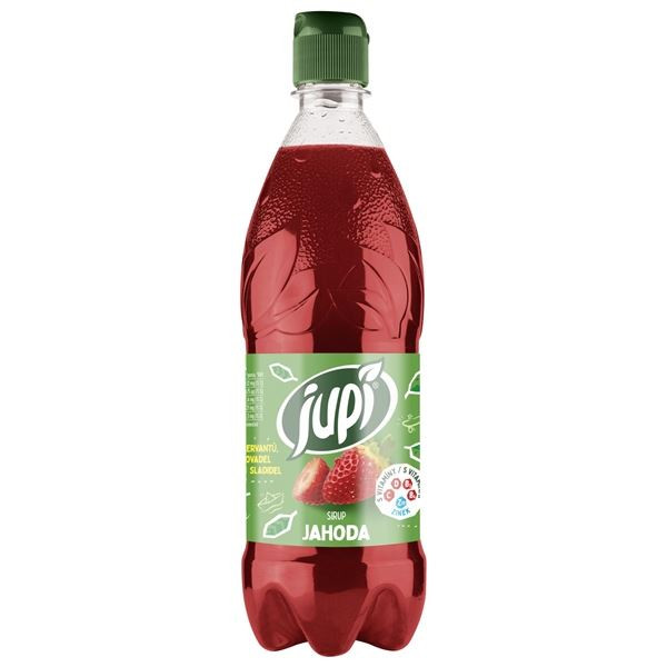 Sirup Jupí jahoda 0,7 l