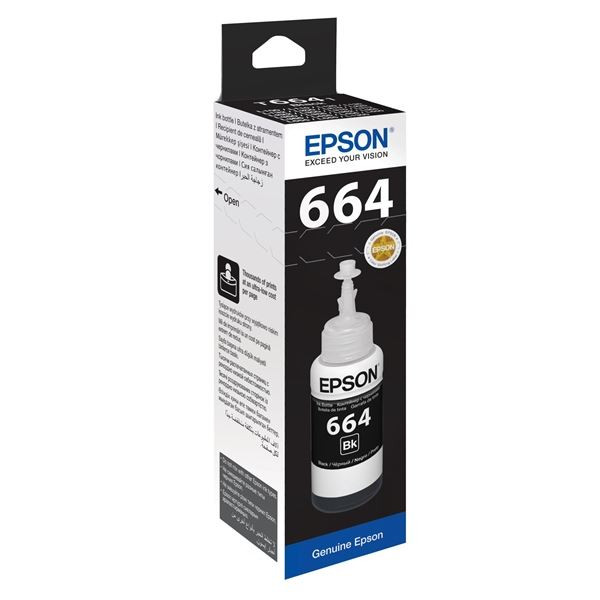 Inkoust Epson T6641, černý