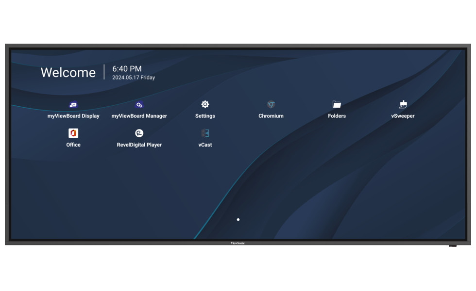 ViewSonic Prezentační Display CDE92UW/92"/WUHD/500nits,5000:1,8G RAM/128GB/OPSslot/HDM/IDP/USB/Audio/RS232/Speaker/black
