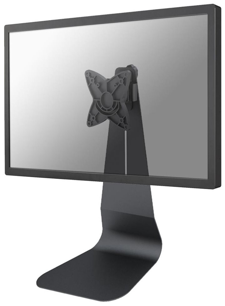 Neomounts FPMA-D850BLACK /Držák displeje/na stůl/10-27"/stojan/VESA 100X100/nosn. 10kg/1 displej/černý