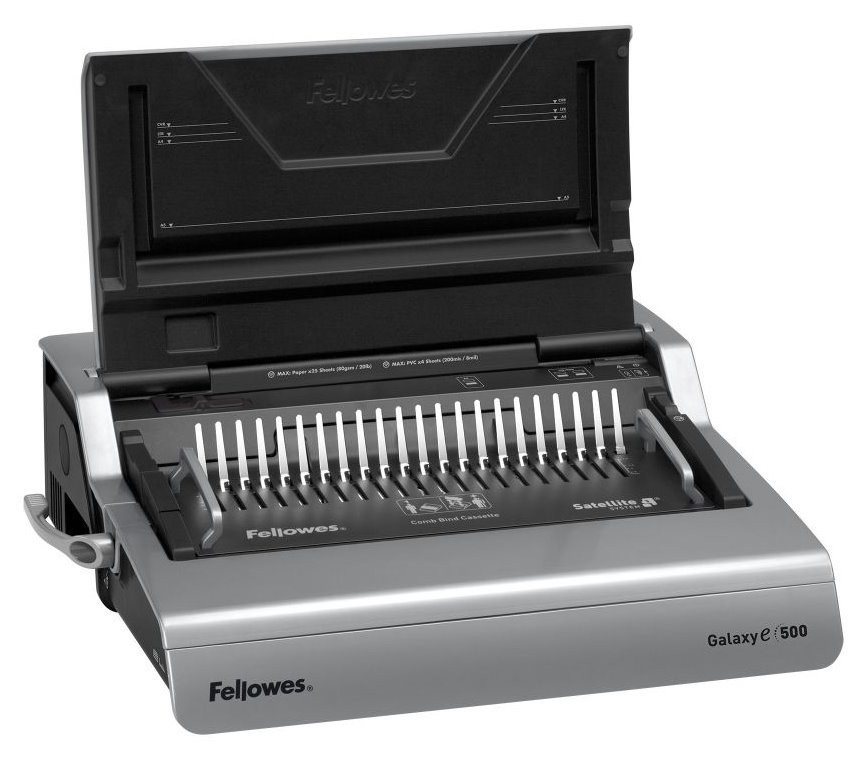 FELLOWES vazač GALAXY - E500/ pracovní šířka 300 mm/ děrovací kapacita 28 listů/ A5/ maximální rozměr hřbetu 50 mm