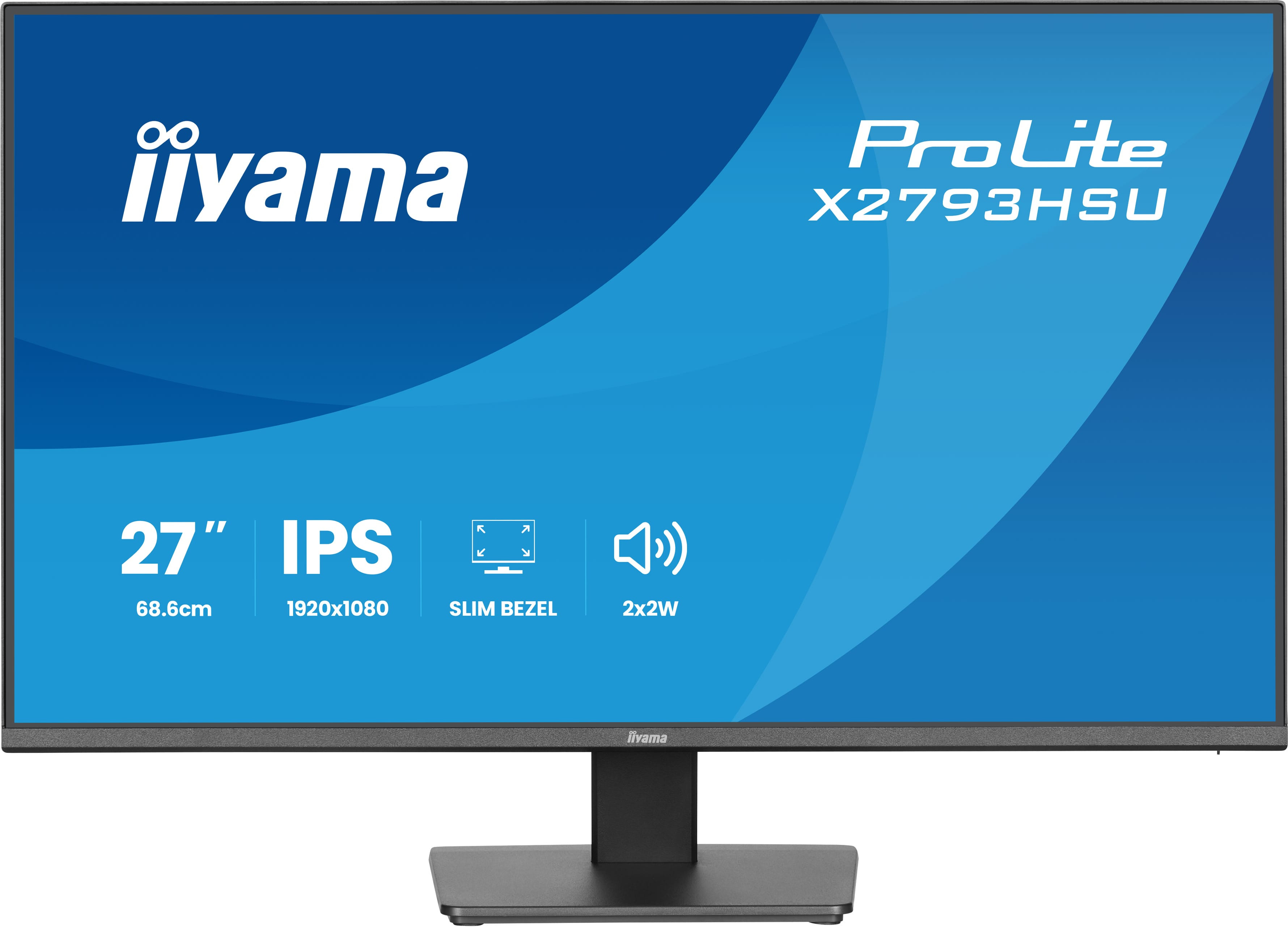 iiyama ProLite/X2793HSU-B1/27"/IPS/FHD/120Hz/1ms/Černá/3R