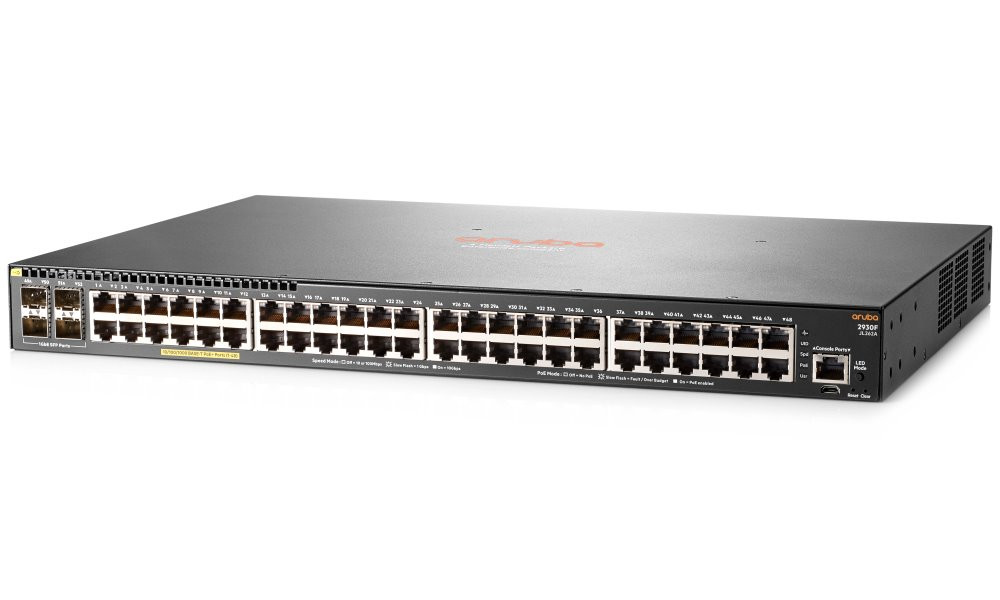 HPE Aruba Switch 2930F 48G PoE+ 4SFP