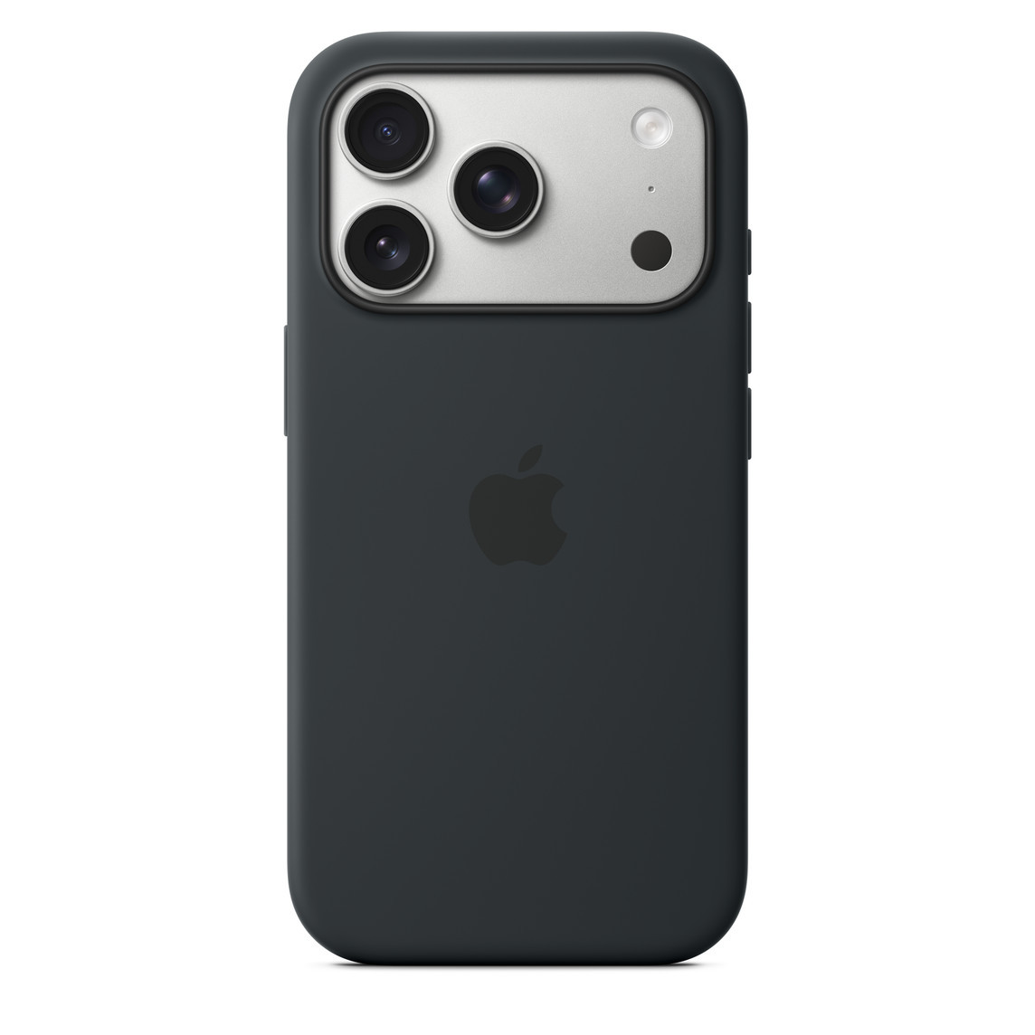 iPhone 17 Pro Silicone Case with MS – Black / SK