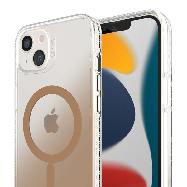 ZAGG GEAR4 D3O Milan Snap kryt iPhone 13 zlatý