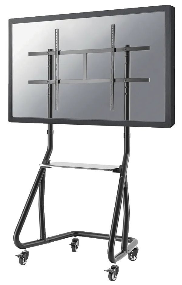 Neomounts NS-M3800BLACK / Držák displeje /stojan+vozík/ 60"-100"/ VESA 1000X600/nosn. 100kg/nast.výšky/černý