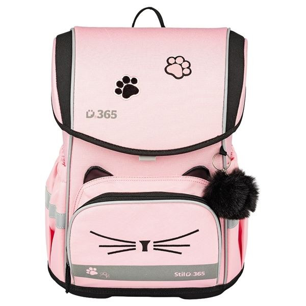 Školní aktovka Smile Cat lady - 18 l