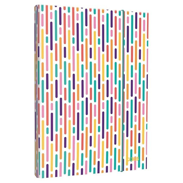 Box na sešity A5 s gumou, Candy