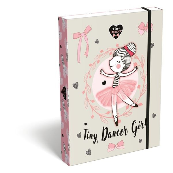 Desky na školní sešity A5 LizzyCard, tanečnice
