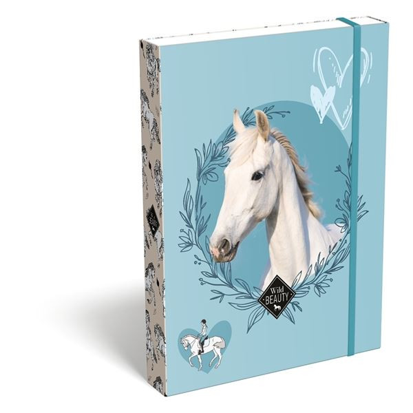 Desky na školní sešity A5 LizzyCard, kůň